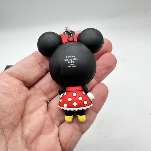 Disney 3" Backpack Buddies Blind Bag Keychain Figure Minnie Mouse Retired - Picture 4 of 5